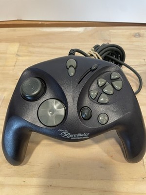 Vintage Gravis Xterminator Programmable Gamepad / Controller Black DIGITAL