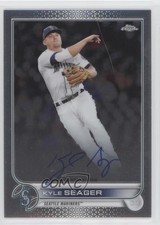 2022 Topps Chrome Veteran Kyle Seager #CVA-KS Auto 07ke