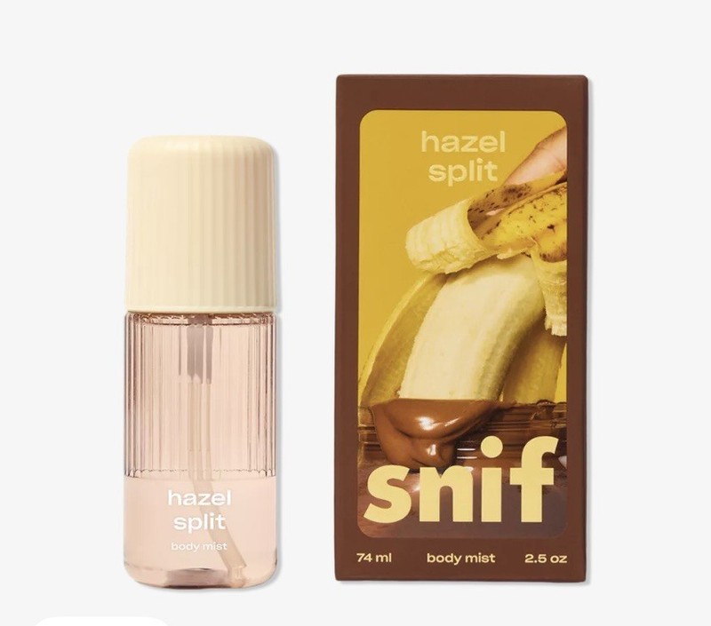 NEW IN BOX Snif Hazel Split Body Mist Full Size 2.5 fl oz