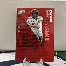 2023 Panini Fathers Day PATRICK MAHOMES #/99 SP Red Parallel🔥Texas Tech Chiefs