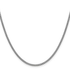 Stainless Steel Curb Chain Necklace, 2 mm