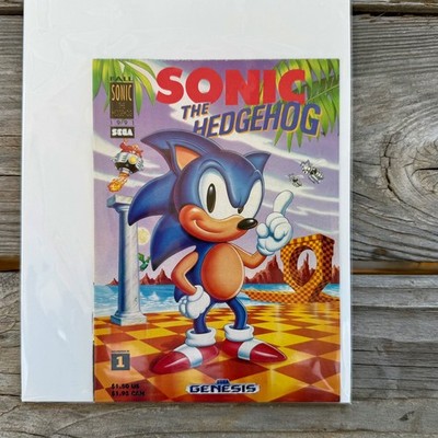 FALL 1991 Sonic The Hedgehog Mini #1 1st Appearance of Sonic