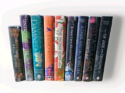 Lot of 9 Illumicrate Books Sealed 
