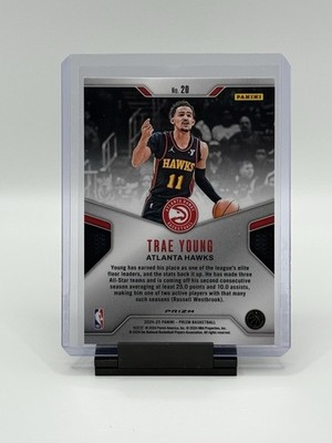 2024-25 Panini Prizm - Dominance Trae Young #20 Silver Prizm | eBay