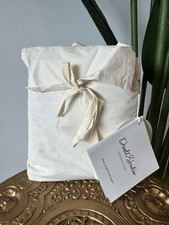 Dwell Studios Organic Baby Oval Crib Fitted Sheet NIP Natural Stokke Sleepi