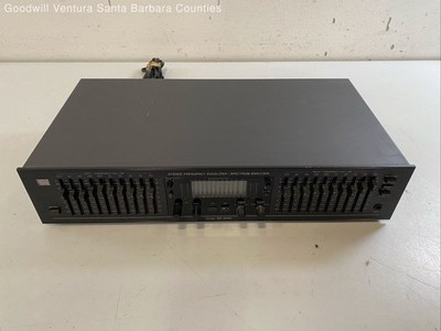 BSR Stereo Frequency Equalizer/ Spectrum Analyzer EQ-3000 - Tested