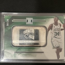 Paul Pierce 1 Ounce Sliver 22-23 Impeccable