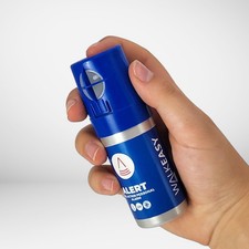 Walk Easy Personal Attack Loud Rape Safety Alarm + UV Marker Spray