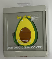 Heyday Earbud Case Cover  Carabiner Clip, AirPods Pro, Gen 1  Gen 2-Avacado