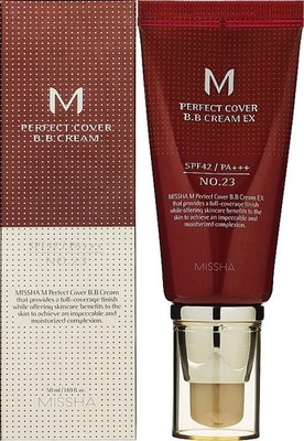 Missha M Perfect Cover BB Cream LSF42 Nr. 23 Netural Beige zum reduzierten Preis