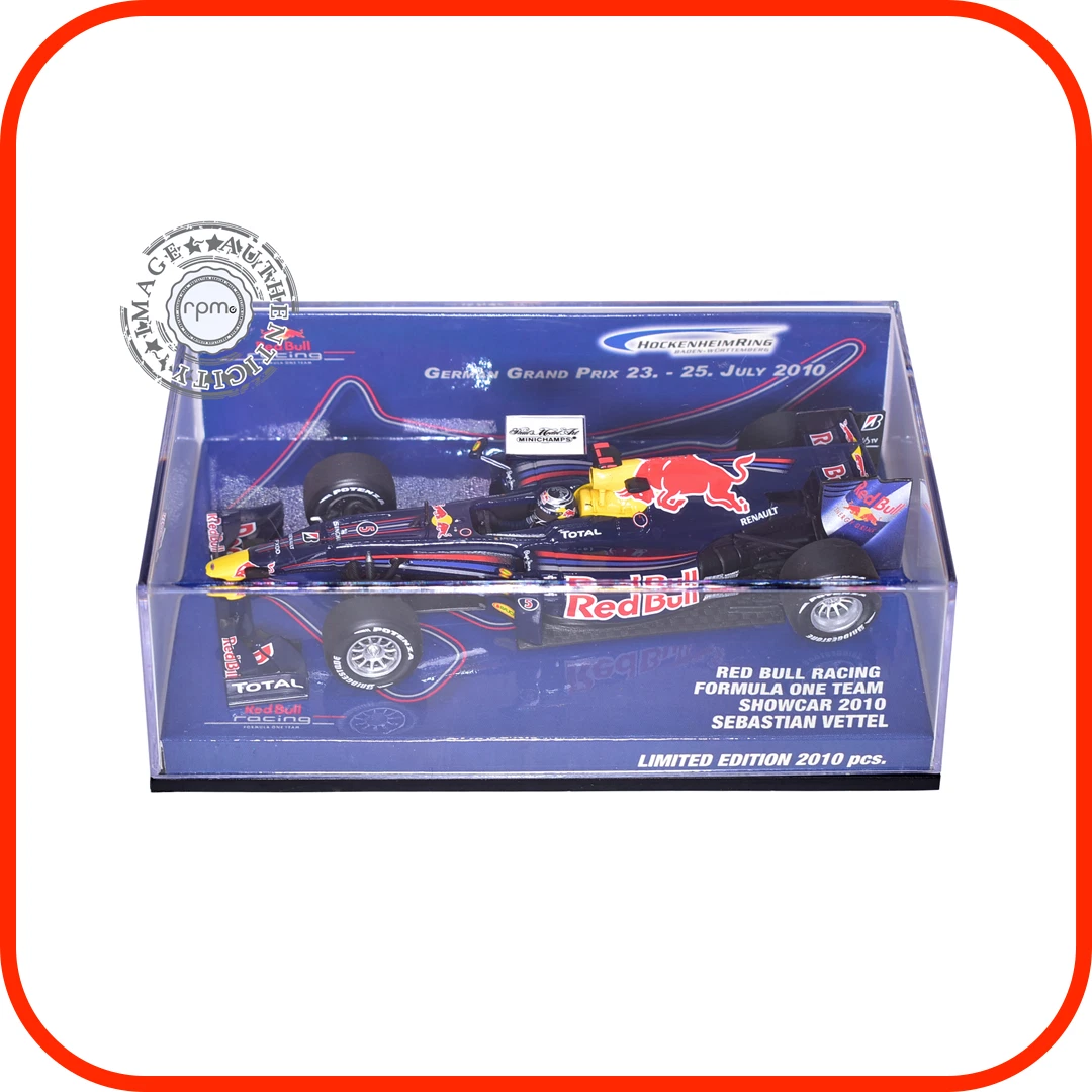 MINICHAMPS Sebastian Vettel Diecast Racing Cars 2010 Vehicle Year