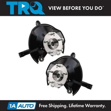 TRQ Front Steering Knuckle Assembly Set Driver & Passenger Side Fits Honda