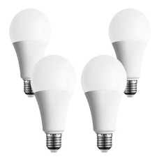 3 Way Light Bulbs 50 100 150W, Daylight 5000K,Three Way A19,E26 4 Pack 5000k