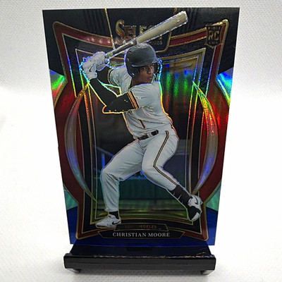 Panini Select Christian Moore Concourse Los Angeles Angels Serial #03/49 2025