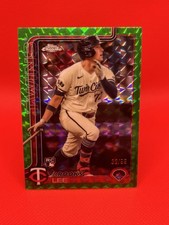 2025 Topps Chrome - Brooks Lee #234 Green Geometric Refractor #d /99 (RC)