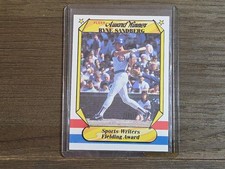 1987 Fleer Award Winners - Ryne Sandberg #35