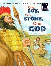 One Boy, One Stone, One God - paperback Michelle Medlock Adams