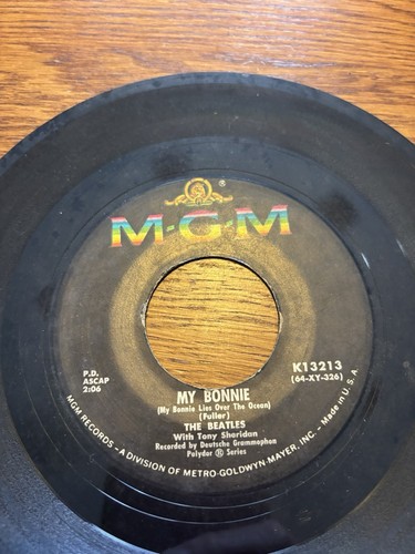 Beatles 45 My Bonnie - Picture 2 of 3