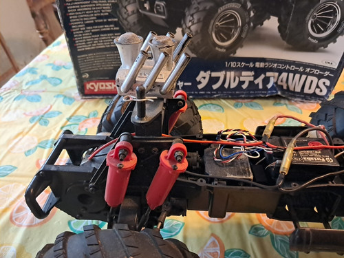Kyosho Double Dare 1/10 Nissan 4WD Truck Untested As Is - Picture 8 of 24