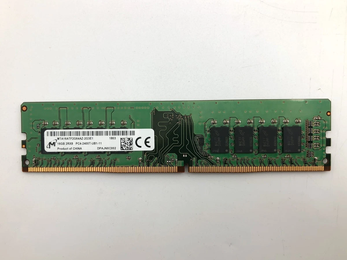 Micron DDR4 SDRAM 16 GB Total Capacity Memory (RAM) for sale | eBay