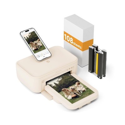 HPRT Photo Printer 4×6 , Wi-Fi Full-Color Instant Phone Phtoto Printe