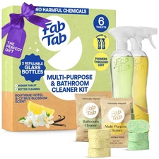 Tablet Cleaner, Multi-Purpose & Bathrom Cleaner for Eco-Concious Cleaning, No...