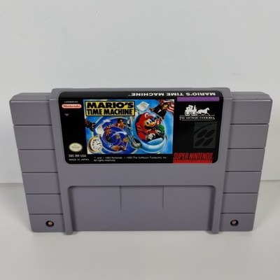 Mario s Time Machine (Nintendo SNES) Cart Only - Tested - Free Shipping 