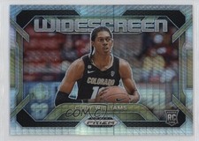 2024-25 Panini Prizm Draft Picks Widescreen Hyper Prizm Cody Williams #10 1js1