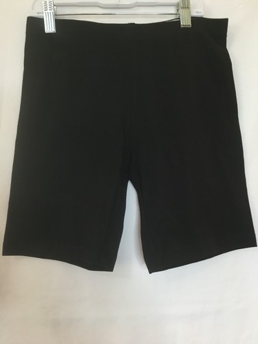 New Wonder Nation Black Biker Shorts Girls Tough Cotton sizes S, L, XL plus - Picture 4 of 4