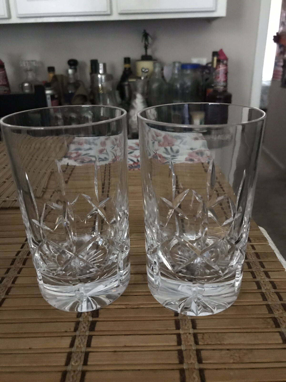 Atlantis Crystal 10 Oz Tumblers Glasses Great Set of 2 | eBay