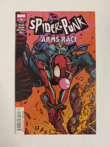 Spider-Punk: Arms Race #3 (Marvel Comics 2024) Main Cover NM - New & Unread