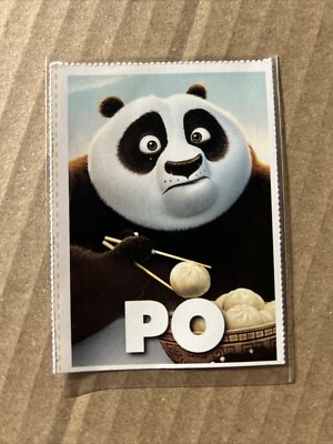 KUNG FU PANDA PO ROOKIE CARD SI FOR KIDS MOVIE CARD RC 2015!