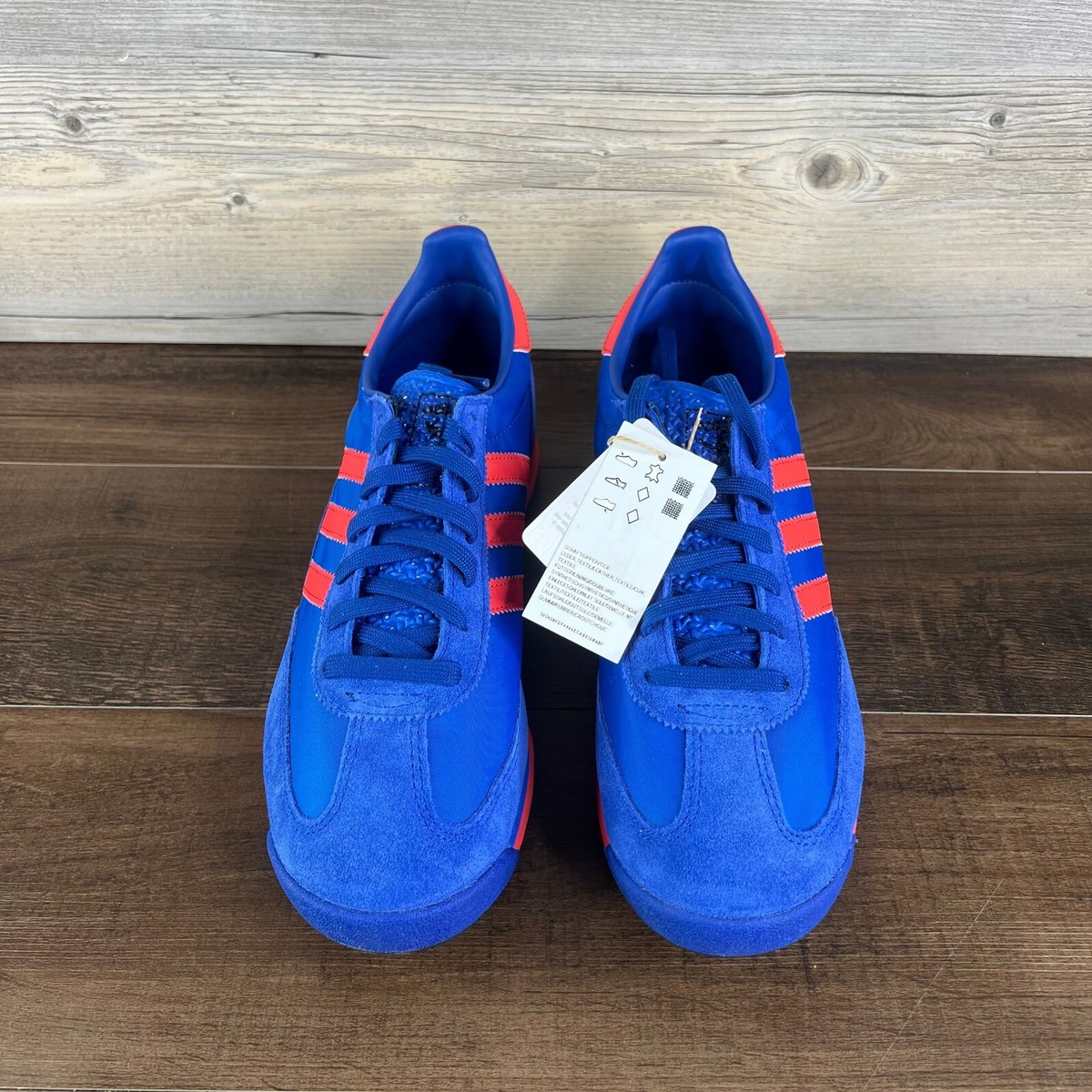 adidas Men\'s SL 72 RS IG4648 Bright Red Royal Blue Shoes Size 12 Adidas SL72 RS Blue Bright Red Mens Size 13 Royal Blue  main image 2