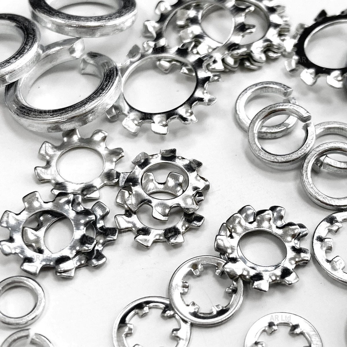 ABN 720-Piece Lock Washer Assortment Kit – Metric & SAE Star & Split Washers 2 thumbnail image