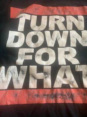 Turn Down For What T-Shirt Fun Music Dance Rave Hip Hop Rap Disco