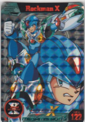 【CARDDASS MASTERS初版】ゴン&クロロセット No.122 Megaman X Mega Mission ［RockmanX］ Carddass