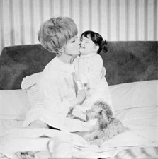 Close-Up Of France Anglade In August 1967 In Paris Old Photo 6