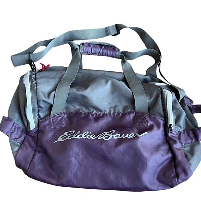Eddie Bauer Rippac Duffel bag purple women hiking camping gym