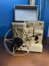 EUMIG IMPERIAL P8 8mm MOVIE PROJECTOR with original case Vintage Untested