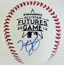 HENRY OWENS SIGNED 2014 FUTURES GAME BASEBALL BOSTON RED SOX AUTOGRAPH COA J1