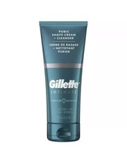 Gillette Male Intimate 2-in-1 Pubic Shave Cream and Cleanser 6 oz