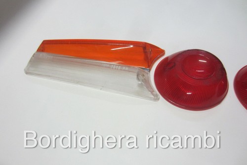 LANCIA FULVIA BERLINA 1 SERIE FANALE POSTERIORE REAR LENS TAIL RÜCKLICHTGLAS - Foto 4 di 5