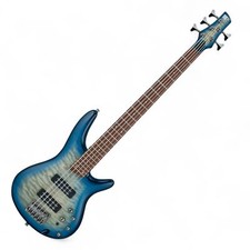 Ibanez SR405EQMSCB SR Standard 5-String Bass - Stained Cosmic Blue Starburst