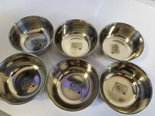 IKM Mukta Stainless Steel Serving Vati (Diameter-2.5 inch) set of 6