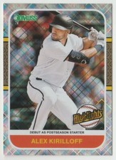 2021 Donruss Highlights Diamond #HI6 Alex Kirilloff Minnesota Twins