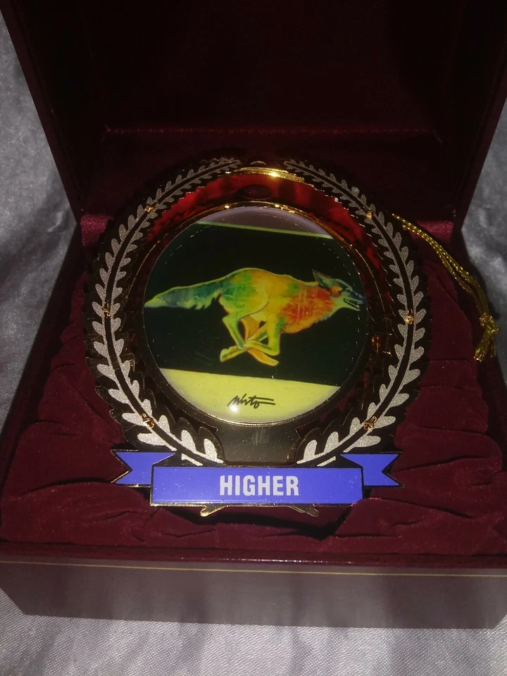 Olimpiadas de invierno 2002 Salt Lake City adorno de vacaciones de Navidad en caja pequeño 3" Foto 3 de 4