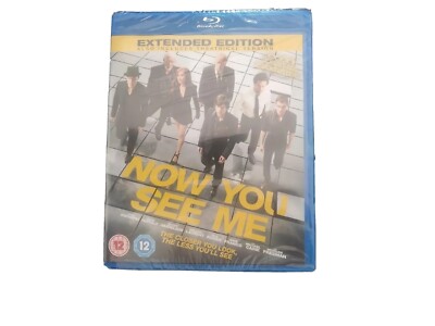 Now you see me - Bluray Extended edition Audio DTS-HD 7.1 Mater audio, Sub EN