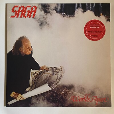 SAGA - Worlds Apart Audiophile EARMUSIC 180g LP NM/NM