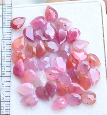 30.20 Carat NATURAL BEAUTIFUL RUBY PEAR SHAPE WONDERFUL CUT LOOSE GEMSTONE