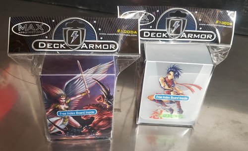 VTG 2005 Deck Box 2 Pack - Card Storage Armor Max Protection Yugioh MTG Pokemon - Picture 2 of 9